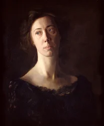 Retrato de Clara J. Mather